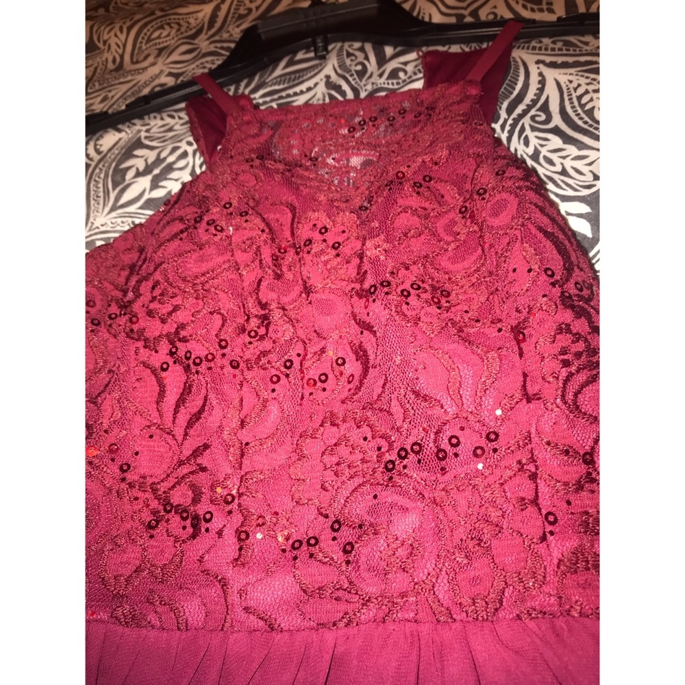 Red dress